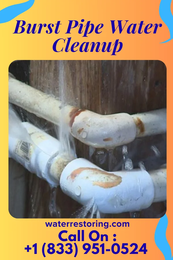 Burst Pipe Water Cleanup in Woonsocket, RI
